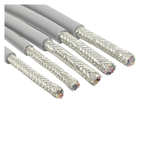 10 20 30 50M TRVVP Heat-Resistant Wire 4Core Double Shielded Cable 24 22 18 17 2 3 4 5 6 7 8Core Oil Resistant(10Meters,24 0.2MM2_3CORES) in Kuwait