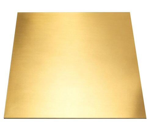 1 Pcs C280 Brass Sheet, 12 Inch x 12 Inch x 0.032 Inch,20 Gauge(0.81mm) Thickness, No Scratches, Protective Film on Both Sides in Kuwait