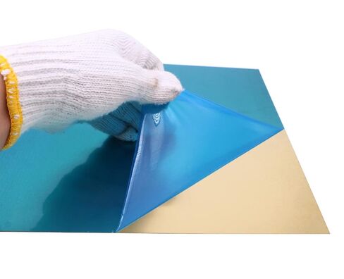 1 Pcs C280 Brass Sheet, 12 Inch x 12 Inch x 0.032 Inch,20 Gauge(0.81mm) Thickness, No Scratches, Protective Film on Both Sides in Kuwait
