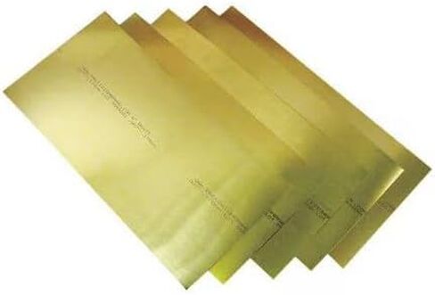 17545 Compatible with Precision Brand Brass Shim Stock Assortment 6" X 12" Pack of 12 in Saudi Arabia