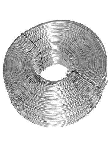 Western Steel & Wire #16 Galvanized Annealed Tie Wire 3.5 lb Coil 340 ft – Zinc Coated Rebar Tie, Bendable Galvanized Roll - Oil-Free Mechanic Roll for Construction, Garden, Fencing Use in Kuwait