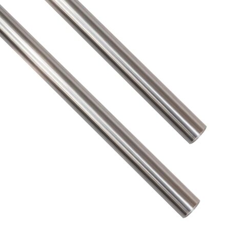 2 Pcs 3/4 Inch Diameter Chrome Plated Rod, 24 Inch Length, Precision Steel Shaft - Heavy Duty Chrome Steel Round Bar in Kuwait