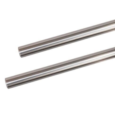 2 Pcs 3/4 Inch Diameter Chrome Plated Rod, 24 Inch Length, Precision Steel Shaft - Heavy Duty Chrome Steel Round Bar in Saudi Arabia