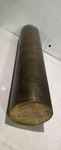 954 Bronze Aluminum Round Bar, 2.5" Diameter, 12" Length in Kuwait