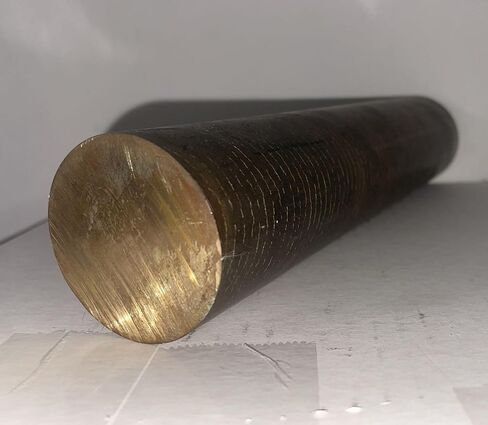 954 Bronze Aluminum Round Bar, 2.5" Diameter, 12" Length in Kuwait
