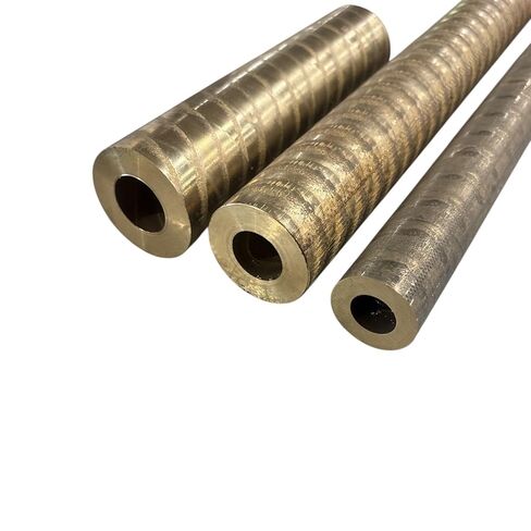 1.500 بوصة معرف، 3.000 بوصة OD، طول 12 بوصة، قضيب مجوف من البرونز والألومنيوم C954، مصبوب كبير الحجم in Kuwait