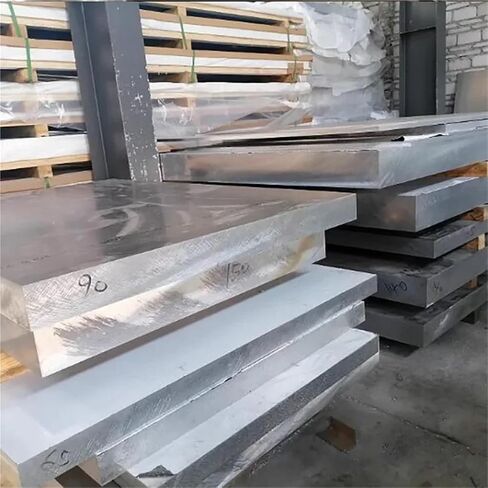 Solid Aluminum Flat Bar Plate Square Rod, 1pc(45x60mm 1pc) in Saudi Arabia