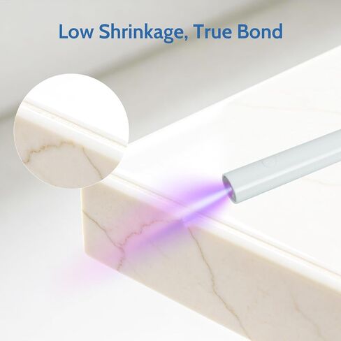 Quartz Countertop Repair Kit, Granite & Marble Repair Kit, 30s Quick-Drying Repair Chip for Edge Chips, Cracks, Scratches and Holes on Ceramic Tile, Bath Tub, Sink and Other Stone Surfaces in Kuwait