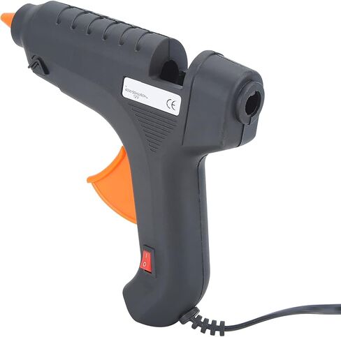 Generic 12V 40W Electric Hot Melt Glue, Fast Heating Ceramic PTC Thermostat Glue, Ergonomic Handle Tool with Quick Melt, Ideal for DIY Crafts, Wood, Plastic & Christmas Decor in Kuwait