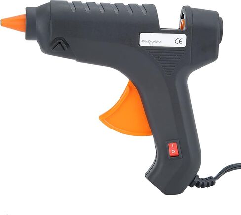Generic 12V 40W Electric Hot Melt Glue, Fast Heating Ceramic PTC Thermostat Glue, Ergonomic Handle Tool with Quick Melt, Ideal for DIY Crafts, Wood, Plastic & Christmas Decor in Kuwait