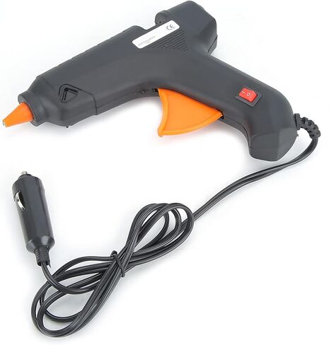 Generic 12V 40W Electric Hot Melt Glue, Fast Heating Ceramic PTC Thermostat Glue, Ergonomic Handle Tool with Quick Melt, Ideal for DIY Crafts, Wood, Plastic & Christmas Decor in Kuwait