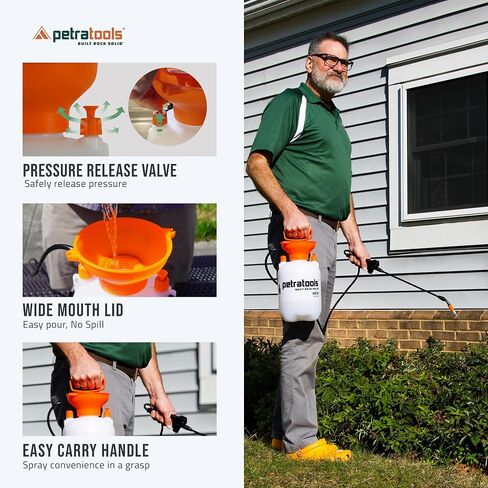 حزمة PetraTools للمناظر الطبيعية: بخاخ مضخة Rock Glue بحد أقصى 32 أونصة و1 جالون لتطبيق آمن وسهل in Kuwait