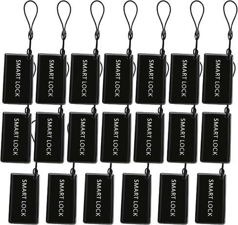 IC Cards for Smart Door Lock, IC Cards Keyfob Compatible with TTLock Smart Lock, 13.56MHz RFID Key Fobs for Smart Deadbolt Door Lock (20 Pack) in Kuwait