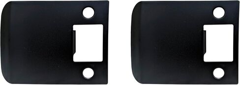 QCAA قلم شفاه ممتد من النحاس الصلب، 3''X2-1/4"، أسود غير لامع، عبوتان، صنع في تايوان in Kuwait