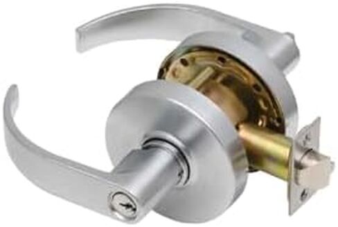 Dexter Commercial Hardware C2000-PASS-C-626 Grade2 Passage Lock with Curved Trim, 630, Satin Stainless Steel, 2 3/4" Backset in Kuwait