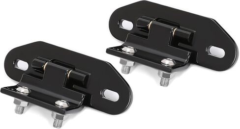 ALMULOO Hatch Hinge Compatible with 1982-1992 Chevrolet Camaro Pontiac Aluminum Electrophoresis Black in Kuwait
