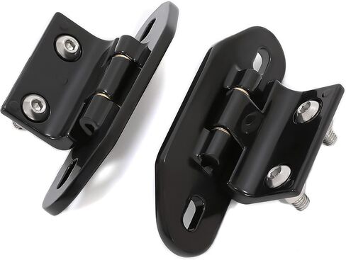 ALMULOO Hatch Hinge Compatible with 1982-1992 Chevrolet Camaro Pontiac Aluminum Electrophoresis Black in Kuwait