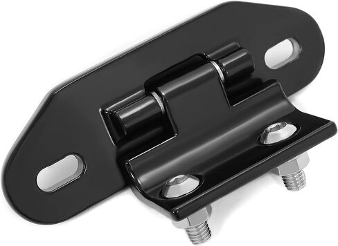 ALMULOO Hatch Hinge Compatible with 1982-1992 Chevrolet Camaro Pontiac Aluminum Electrophoresis Black in Kuwait