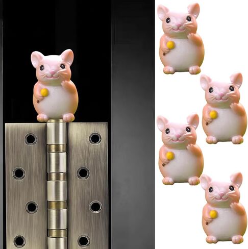 Cute Mini Mouse Hinge Heads Decorative Topper Set 4PCS, Home Decoration,Magnetic Hinge Head Toppers Door Hinge in Kuwait