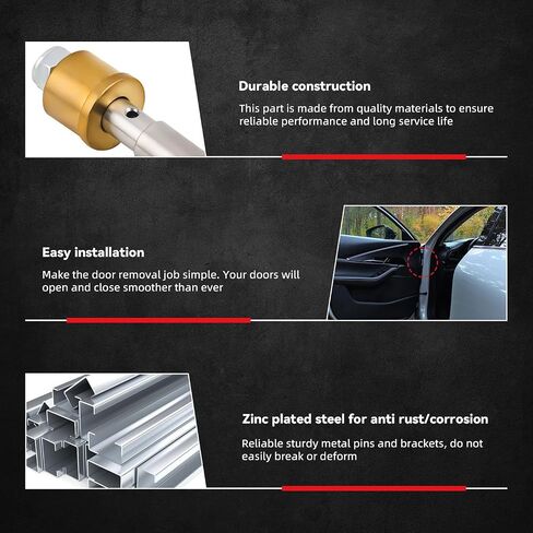 Door Hinge Pin Compatible with 2007-2013 Silverado Sierra Avalanche 2007-2014 Silverado Sierra 2500 HD/3500 HD Suburban 1500/2500 Tahoe Yukon/Yukon XL 1500/2500 Esacalade/ESV/EXT Replaces 38300 in Kuwait