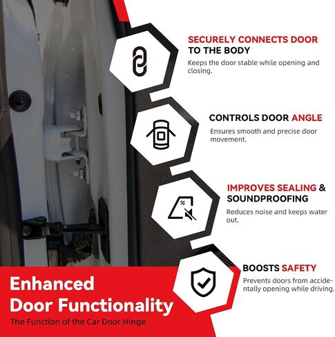 Door Hinge Pin Compatible with 2007-2013 Silverado Sierra Avalanche 2007-2014 Silverado Sierra 2500 HD/3500 HD Suburban 1500/2500 Tahoe Yukon/Yukon XL 1500/2500 Esacalade/ESV/EXT Replaces 38300 in Kuwait