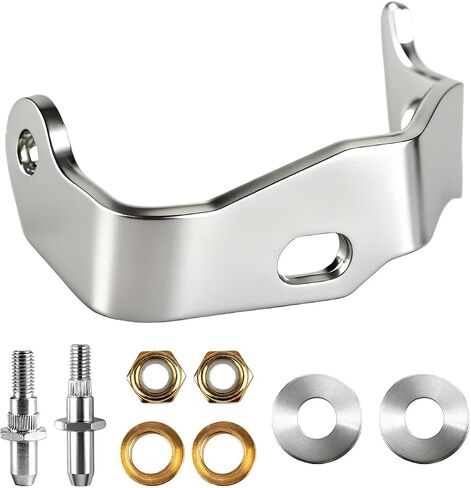 38456 Door Hinge Pin and Bushing Kit Compatible with Chevy Silverado GMC Sierra Yukon Cadillac, Front Left Driver Side, # 6038456 89025539 in Kuwait
