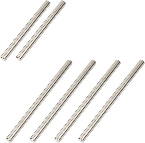4PCS TC4 Titanium Hinge Pin Lower for ARRMA 6S,4X67.5mm,AR330381 | for 1/7 Mojave/Felony/Big Rock Fireteam/Infraction/Limitless 1/8 Kraton/Notorious/Outcast/Talion/Typhon in Kuwait