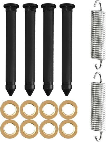 Door Hinge Rebuild Kit with Pins, Bushings and Springs - Compatible with Chevy GMC Truck 3400 3500 3600 3800 Pickup 1955-1959, Full Restoration Hardware Set in Kuwait