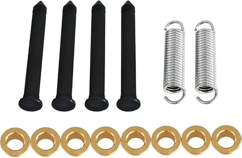 Door Hinge Rebuild Kit with Pins, Bushings and Springs - Compatible with Chevy GMC Truck 3400 3500 3600 3800 Pickup 1955-1959, Full Restoration Hardware Set in Kuwait