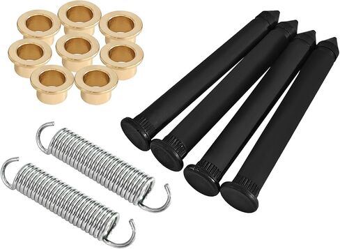 Door Hinge Rebuild Kit with Pins, Bushings and Springs - Compatible with Chevy GMC Truck 3400 3500 3600 3800 Pickup 1955-1959, Full Restoration Hardware Set in Kuwait