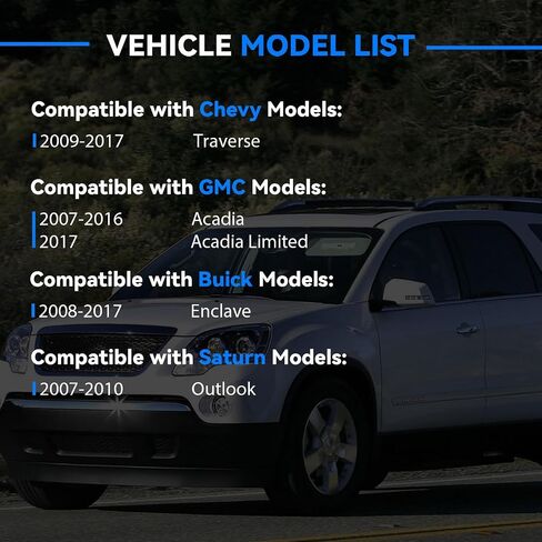 طقم إصلاح دبوس الأسطوانة المفصلي للباب متوافق مع 2007-2016 Acadia 2017 Limited 2009-2017 Traverse 2008-2017 Enclave 2007-2010 Outlook ونماذج متعددة in Kuwait
