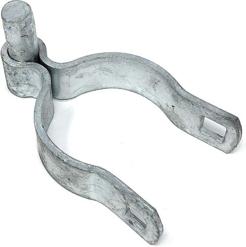 Pressed Steel Chain Link Fence Post Hinge w/Bolt - (2 Sets Pack) (2-3/8") in Kuwait