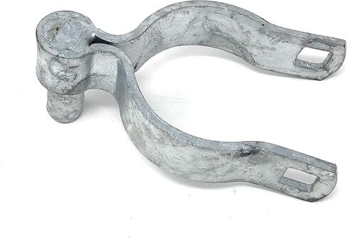 Pressed Steel Chain Link Fence Post Hinge w/Bolt - (2 Sets Pack) (2-3/8") in Kuwait