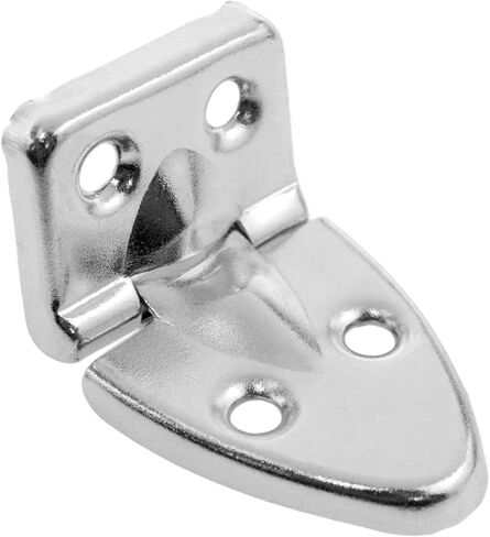 90-Degree Locking Hinge Screw-Equipped Latch-Type Lock Silver Metal Hinge Locking Mechanism for Guitar Cases Jewelry Boxes and Other Musical Instrument Storage Boxes 4pcs in Kuwait