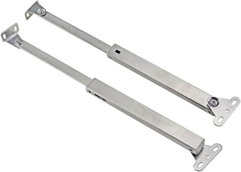 Upward Opening Telescopic Sliding Support Rod 304 Stainless Mechanical Limit Door Support Rod Pull Rod 1Pcs (Color : STYF166) in Kuwait