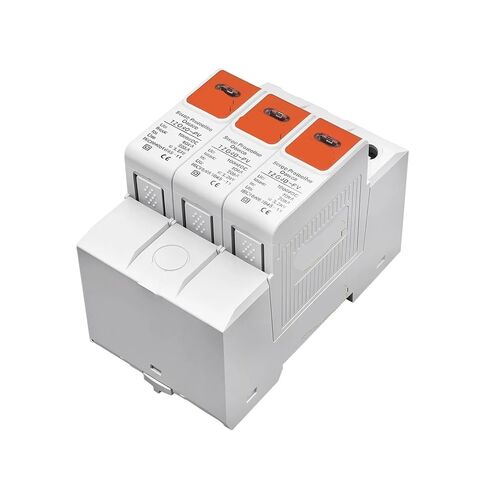 DC 500V 600V 800V 1000V 1200V 1500V 10-20kA 20-40kA House Surge Protector Protective Low-Voltage Arrester Device(3P,1000V DC 10-20kA) in Kuwait