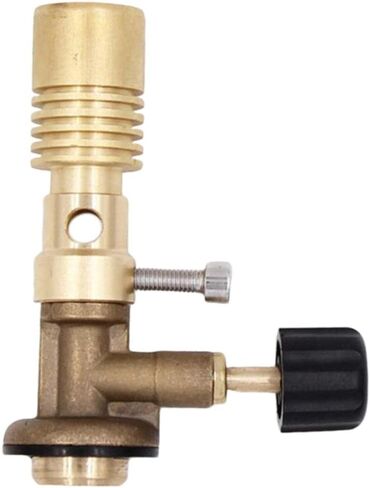 Portable Burner for with Gas Blowtorch Solde Brass Tube Construction Air Intake Adjusting Seal Triangle Adapter in Kuwait