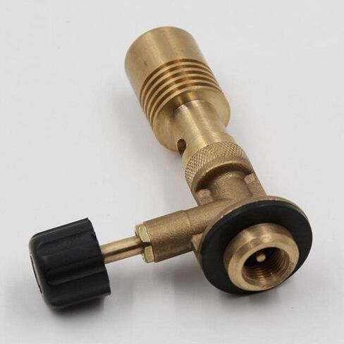 Portable Burner for with Gas Blowtorch Solde Brass Tube Construction Air Intake Adjusting Seal Triangle Adapter in Kuwait