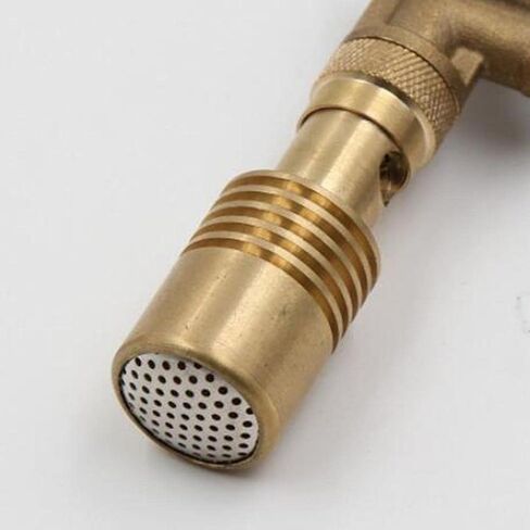 Portable Burner for with Gas Blowtorch Solde Brass Tube Construction Air Intake Adjusting Seal Triangle Adapter in Kuwait