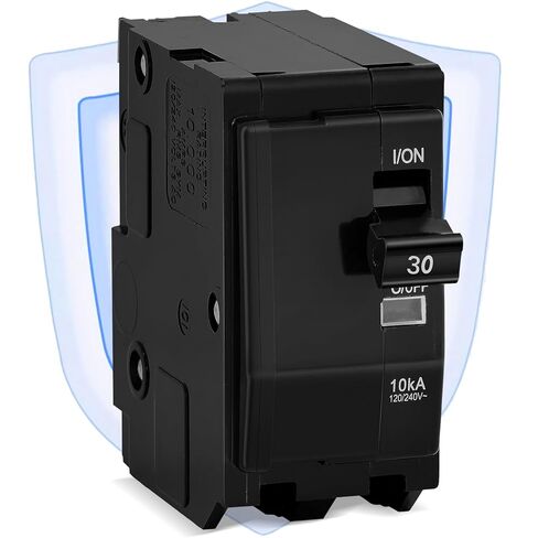 30Amp 2-Pole Circuit Breaker for QO230CP,Compatible with SD QO Load Center, CSED, and NQOD Distribution Panels,120/240 V,10kA in Kuwait