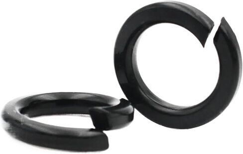 200pcs M2 .5 M3 M4 M5 M6 M8 M10 M12 M16 M24 Black 304 Stainless Steel Spring Split Lock Washer Elastic Gasket(M14 (4pcs)) in Kuwait