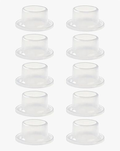 Silicone Non-Stick Gaskets for Faucets and Valves, 20 Pack | 4-Point Interface, 6-Point Interface, Leak-Proof Sealing Rings in Kuwait