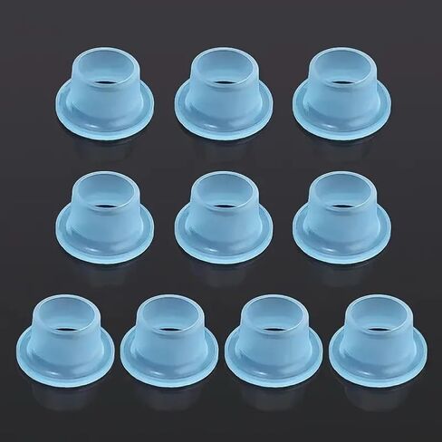 Silicone Non-Stick Gaskets for Faucets and Valves, 20 Pack | 4-Point Interface, 6-Point Interface, Leak-Proof Sealing Rings in Kuwait