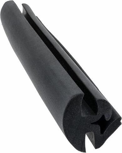 RecPro RV Window Rubber Seal | One Piece Locking Gasket | Fits 1/4" Glass and 1/8" Edge (10-Feet) in Kuwait