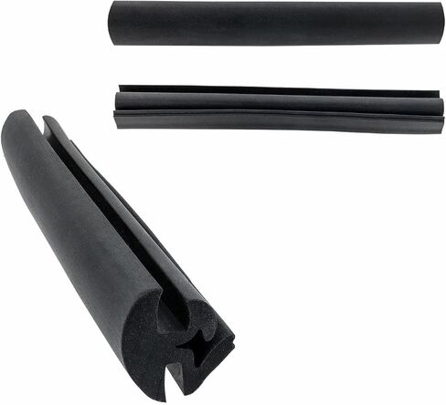 RecPro RV Window Rubber Seal | One Piece Locking Gasket | Fits 1/4" Glass and 1/8" Edge (10-Feet) in Kuwait