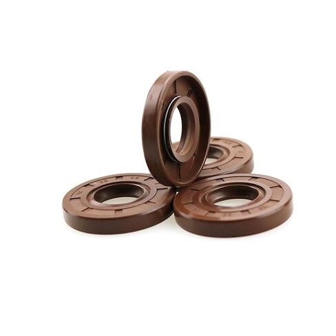 Hydraulic Spring TC Gasket 12x20x5 12x22x7 Skeleton FKM Fluorine Rubber 26CC 1E34F TL34 Compatible with Oil Seal Applications(Inner Diameter: 12x20x5 2PCS) in Kuwait