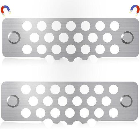 Rear Grease Gate for Blackstone Griddle,Blocks Food from Falling into Rear Grease Trap & Compatible with All Blackstone Griddle Accessories (2Pack) in Kuwait