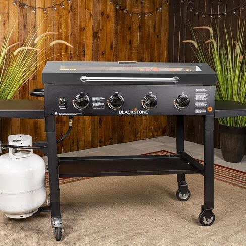Upgrade Griddle Lid for Blackstone Omnivore 1666 22 Inch Tabletop Griddle(2024 Model),Grill Hard Cover w/Handle & Thermometer for Blackstone Hinged Lid 22" Omnivore Parts 1813 2304 2205 Flattop Cover in Kuwait
