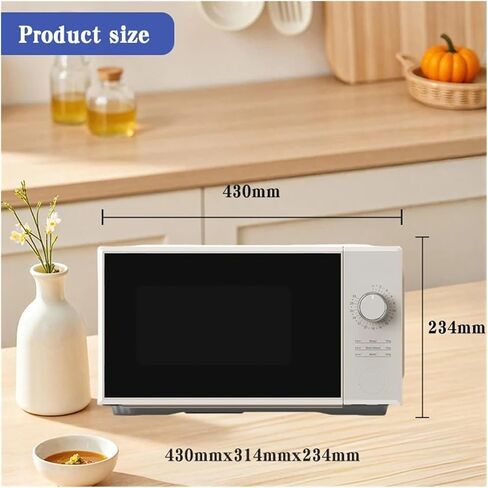 Multifunctional Microwave Oven Microwave Oven 17L Household Appliances Electric Mechanical Knob Control Microwave(AU) in Kuwait