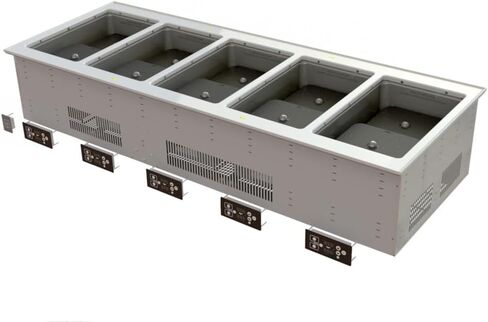 Vollrath - FC-6IH-05208-208-240V 5 Pan Drop-In Induction Hot Well in Kuwait